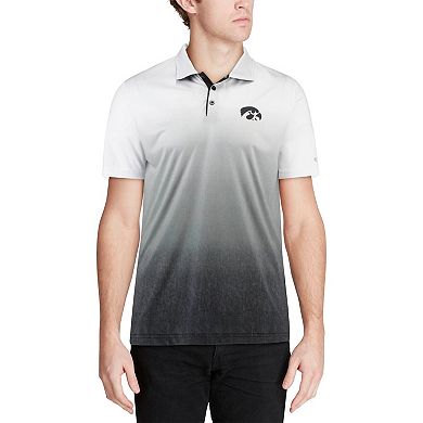 Men's Colosseum Heathered Gray Iowa Hawkeyes Magic Team Logo Polo