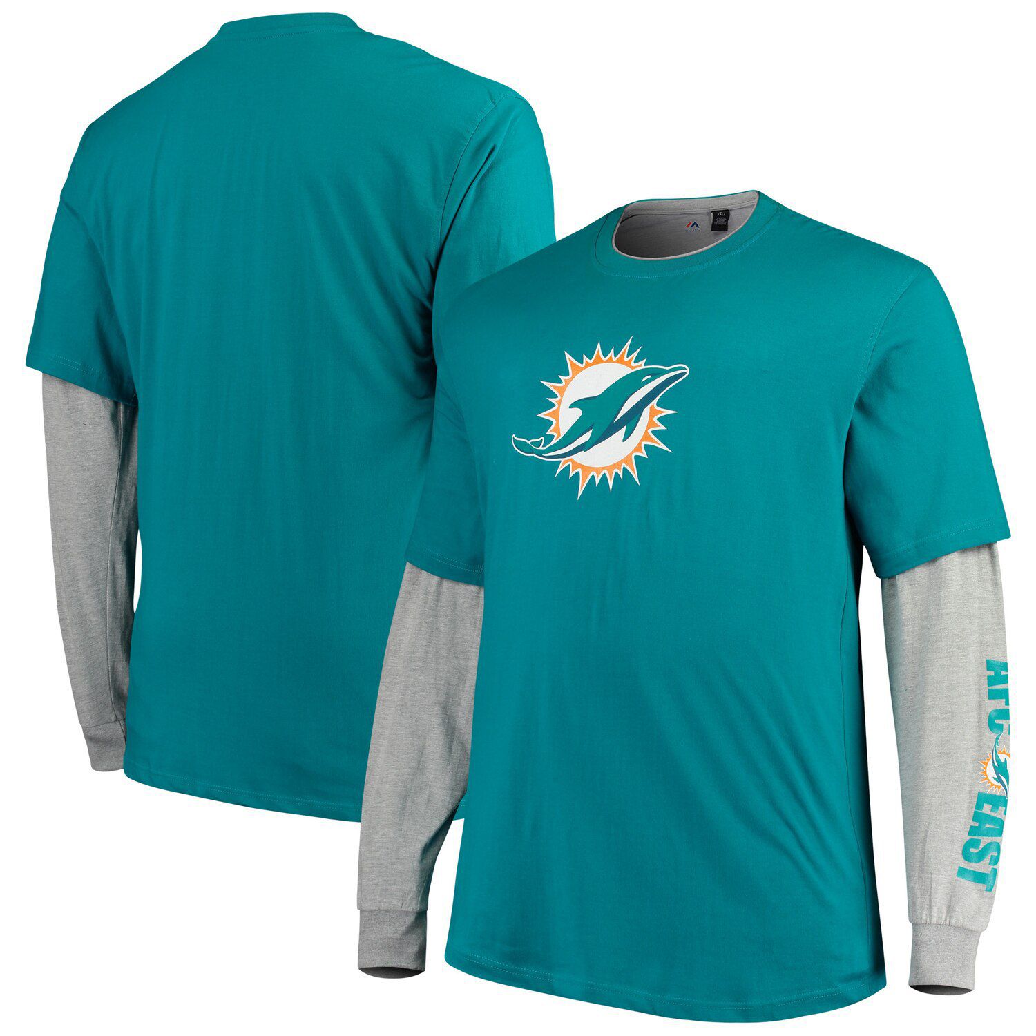 Miami Dolphins Big \u0026 Tall T-Shirt Combo Set