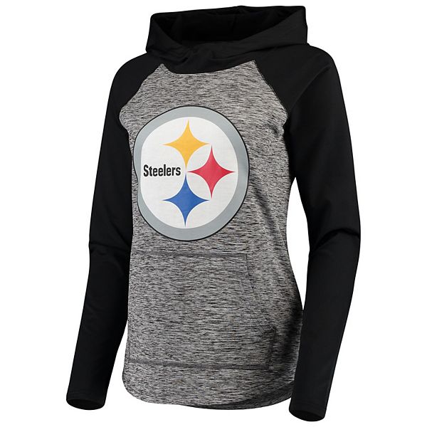 steelers zip up hoodie womens