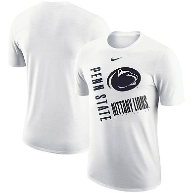 Men's Nike White Penn State Nittany Lions Performance Cotton Just Do It ...