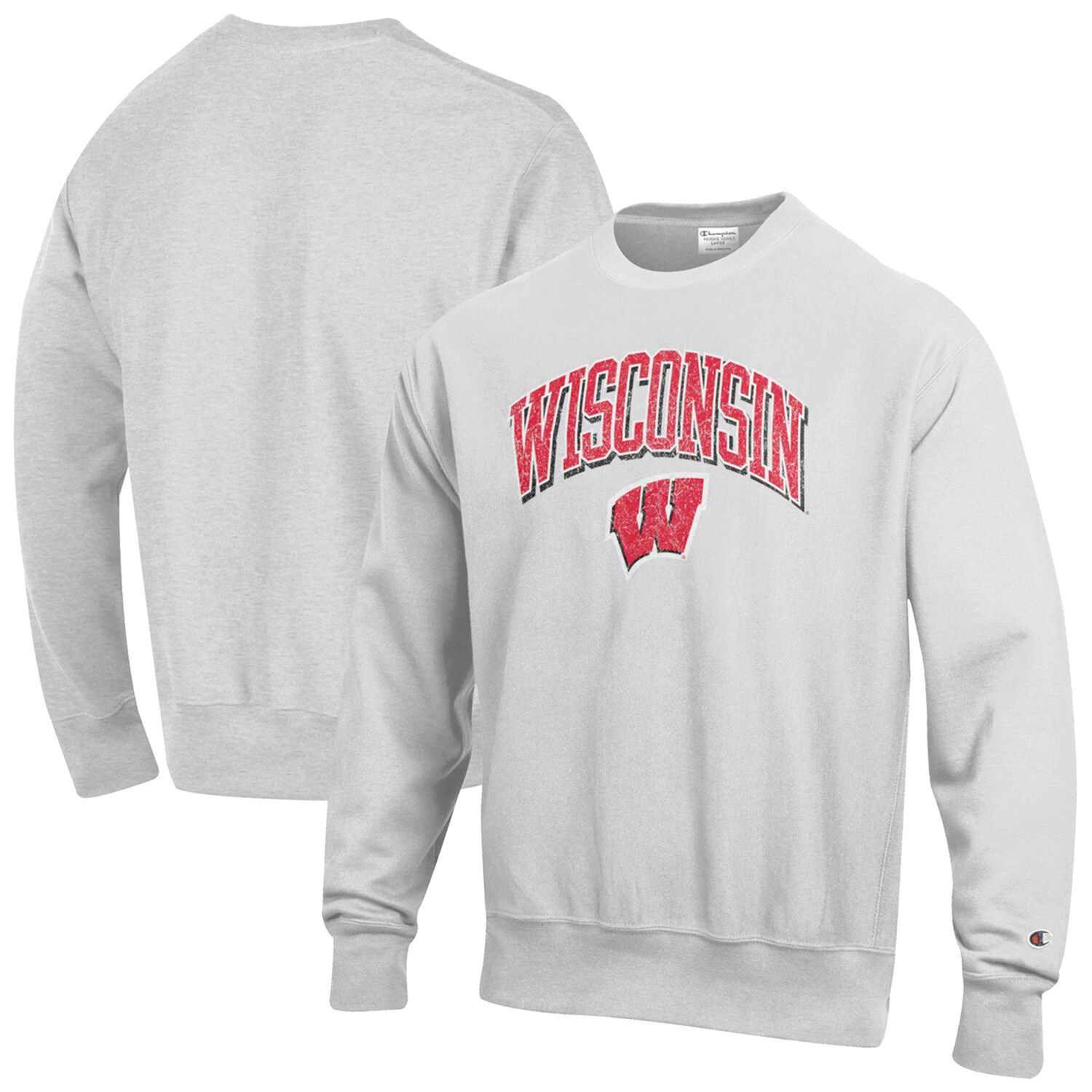 wisconsin badgers zip up sweatshirt