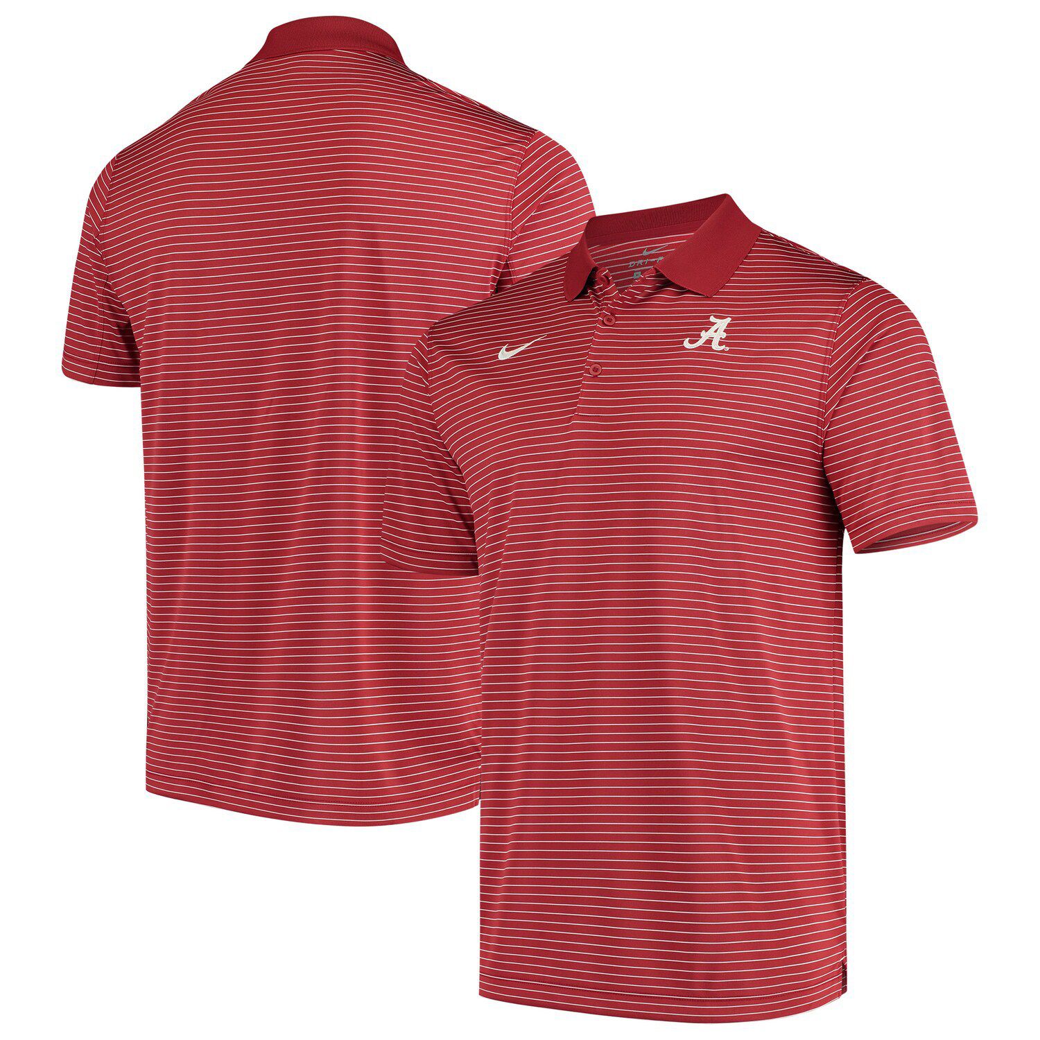 alabama striped polo