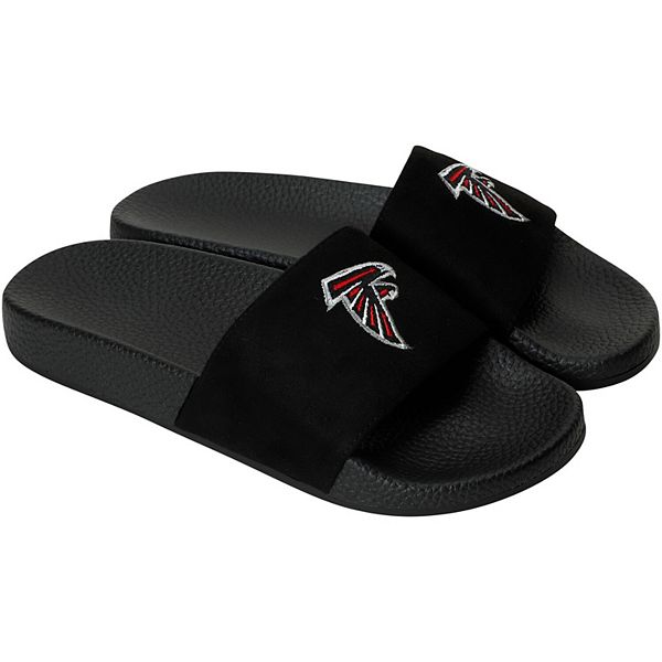 Women's Atlanta Falcons Cuce Nude Slip-On Sandals