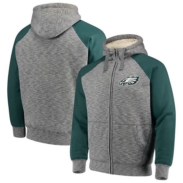 Officially Licensed Men's G-III Sports by Carl Banks Eagles Zip Hoodie