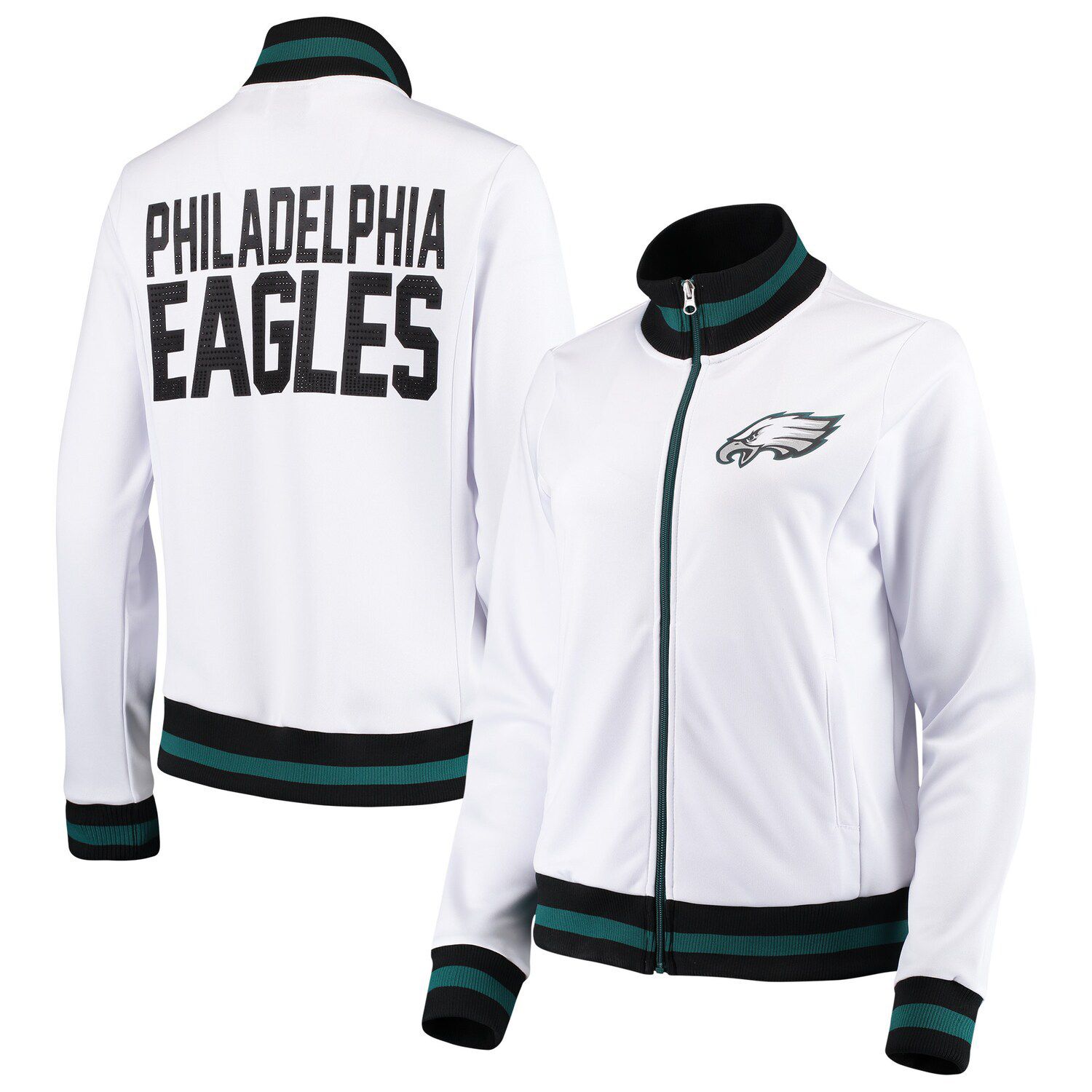 white philadelphia eagles hoodie