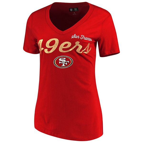 Women's G-III 4Her by Carl Banks Scarlet San Francisco 49ers Post ...