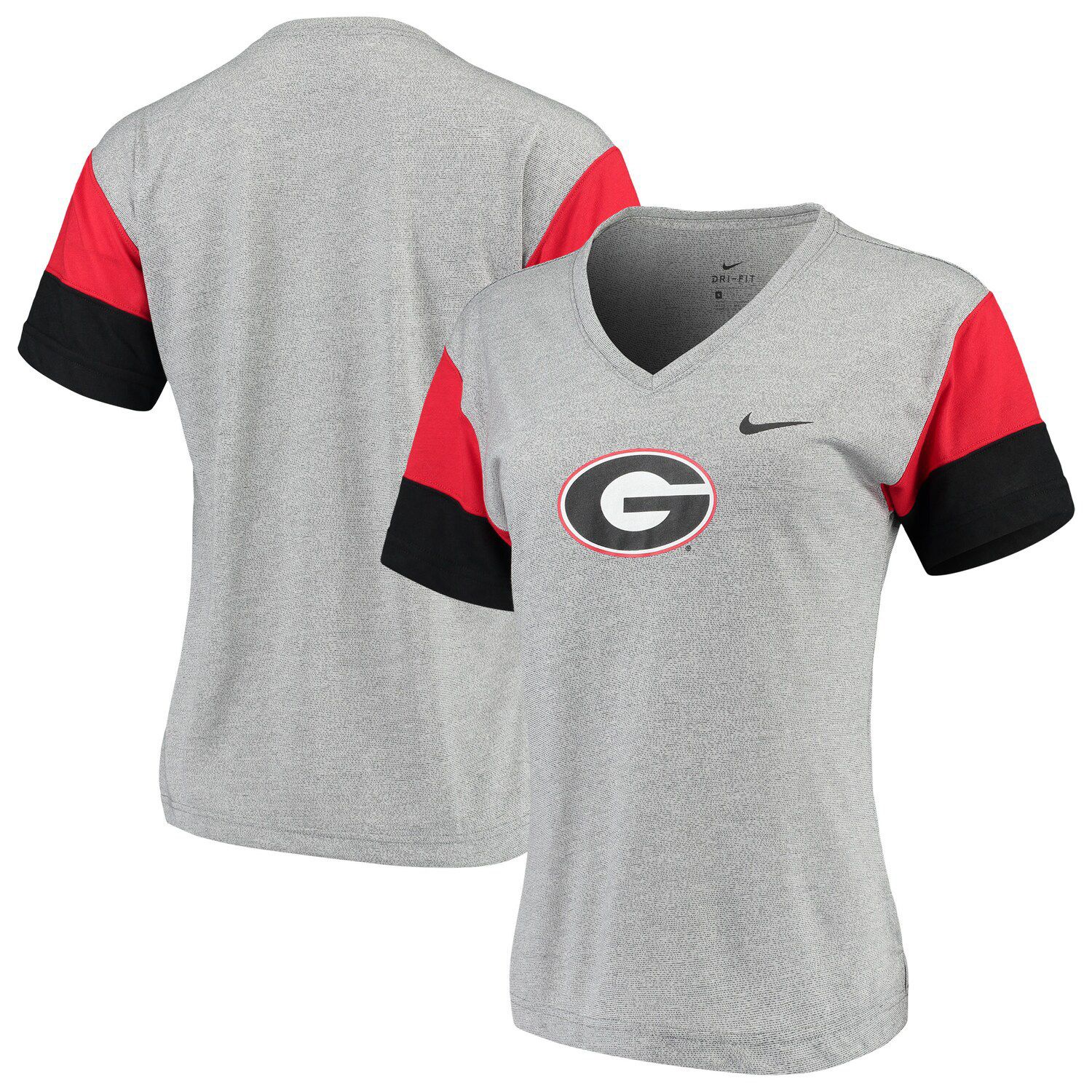 red nike shirt womens