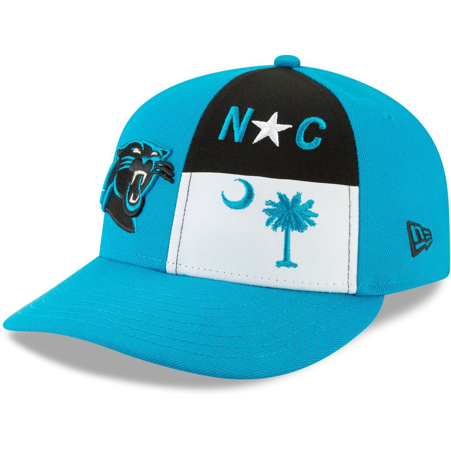 panthers fitted hats
