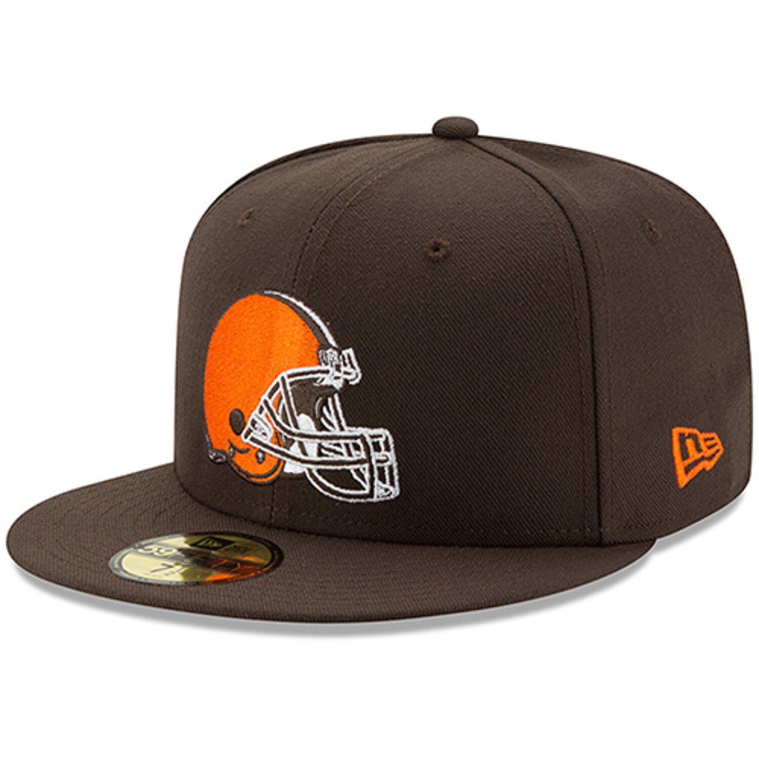 fitted browns hat