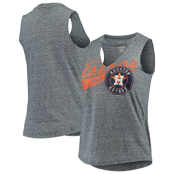Lids Houston Astros Concepts Sport Women's Greenway Long Sleeve Top - Gray