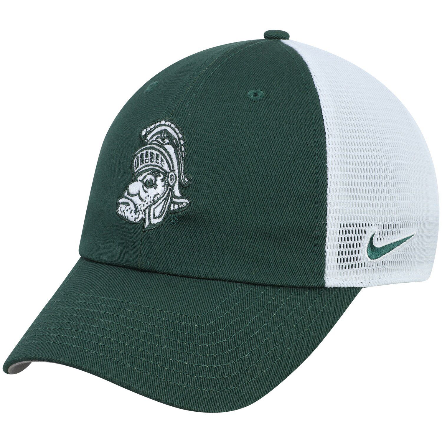 nike trucker cap green