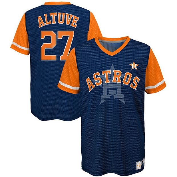 Houston Astros Jose Altuve Majestic Cool Player Baseball Jersey