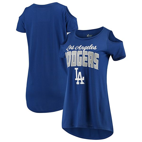 Women's Terez Los Angeles Dodgers Button-Up Shirt Size: Small