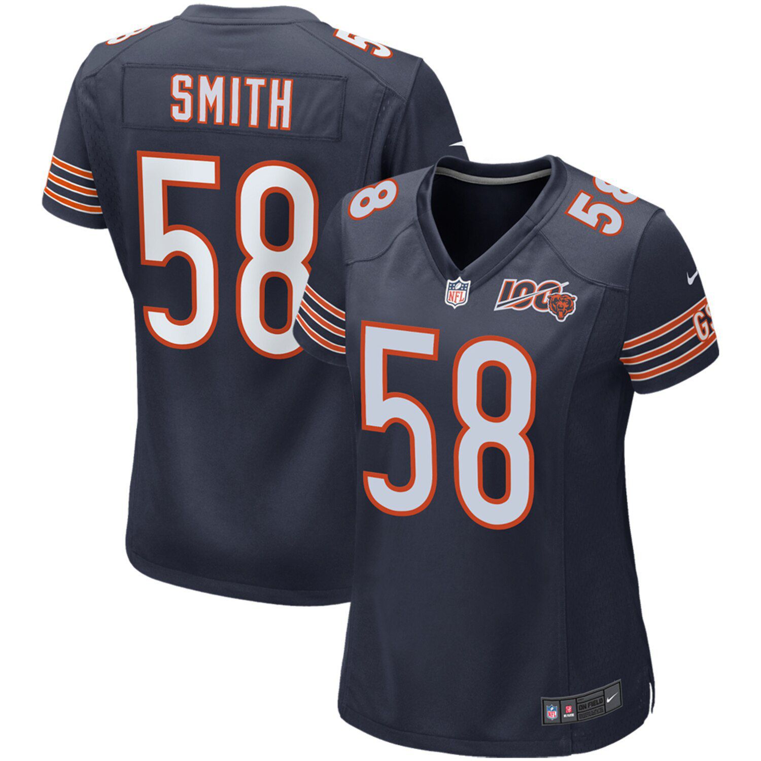 bears 100th anniversary jersey