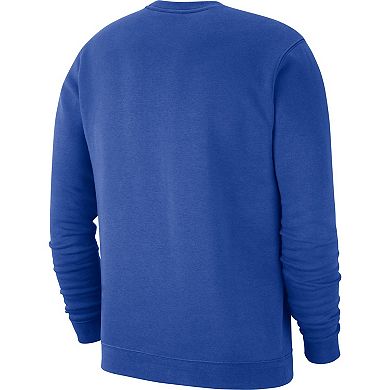 Men's Nike Royal Kentucky Wildcats Club Fleece Sweatshirt