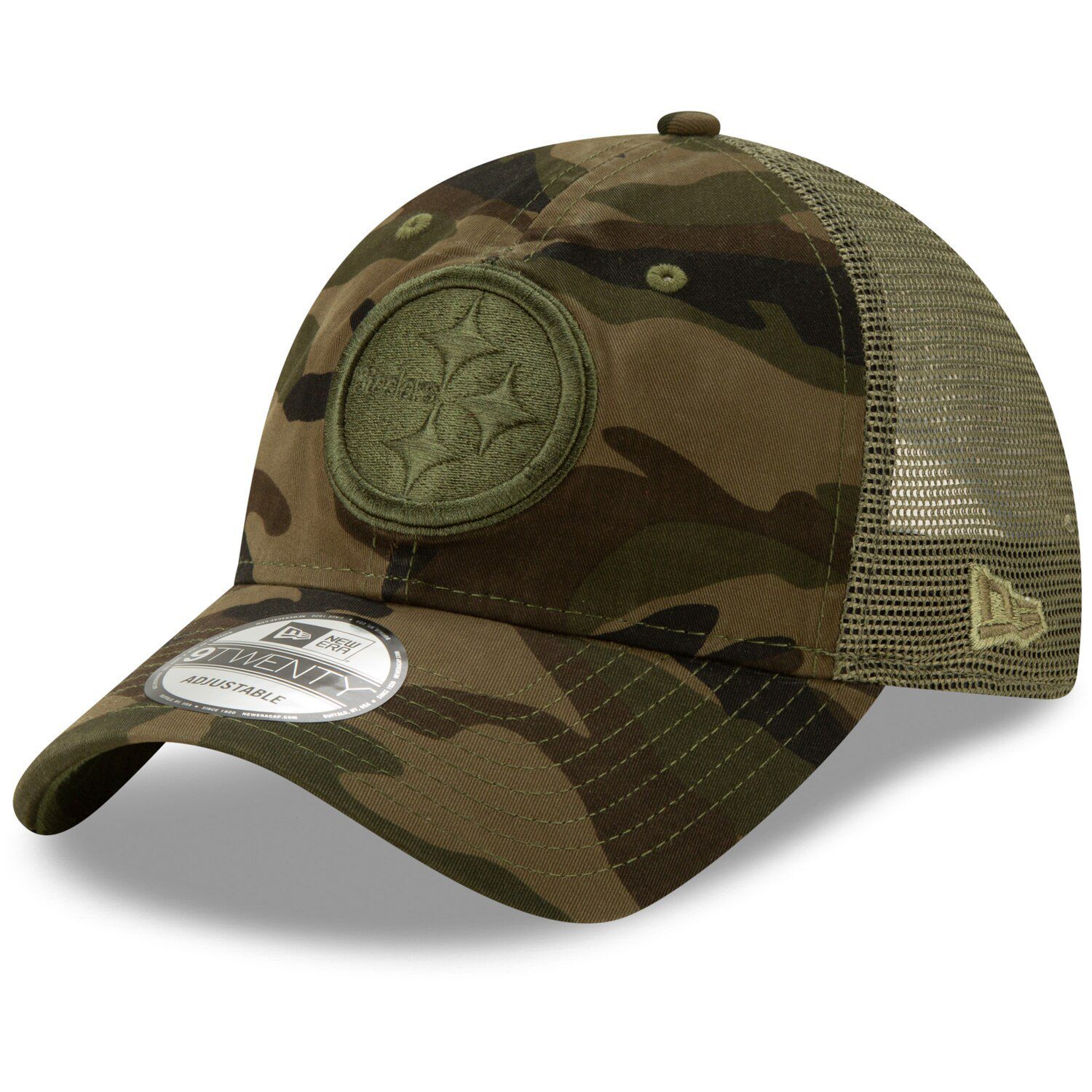 camo steelers hat