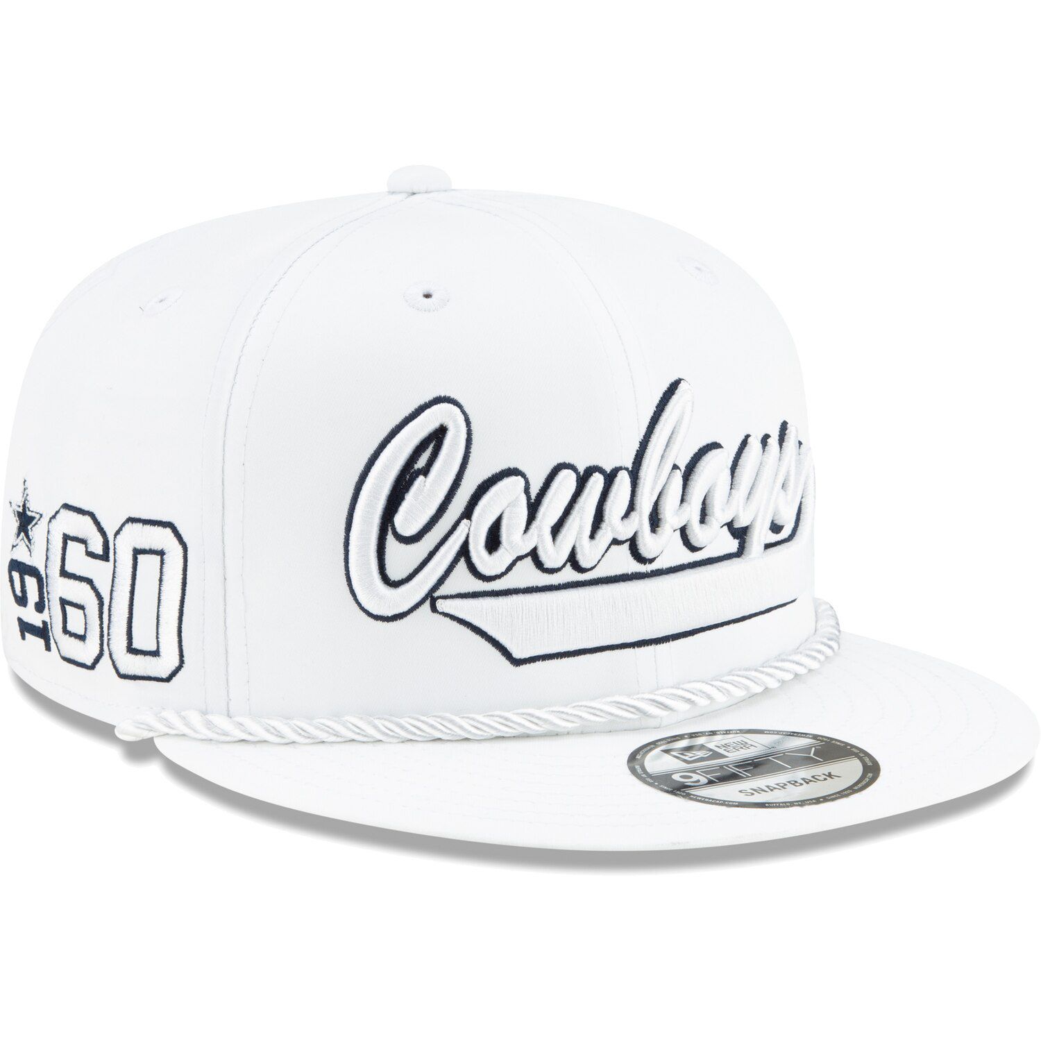dallas cowboys white sideline hat