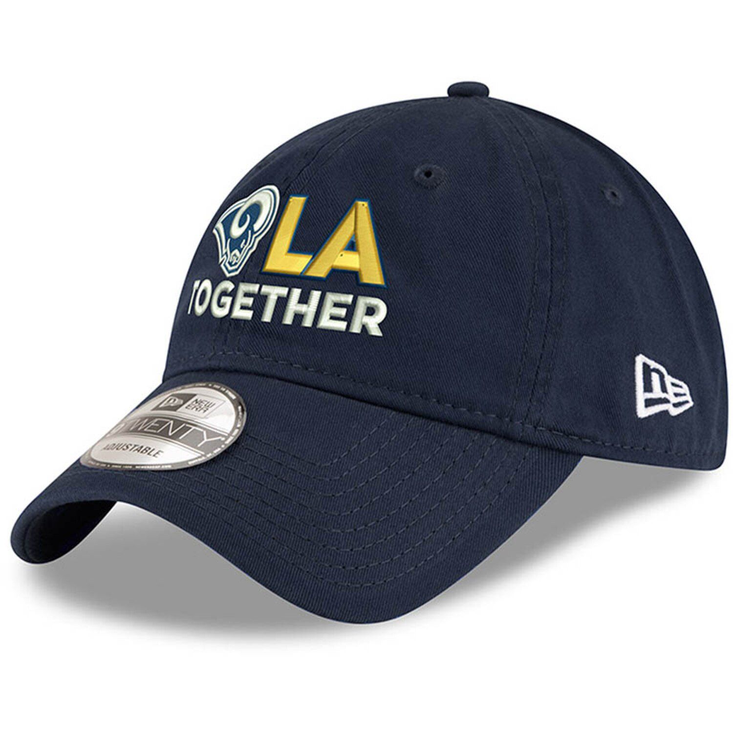 Men's New Era Navy Los Angeles Rams LA 