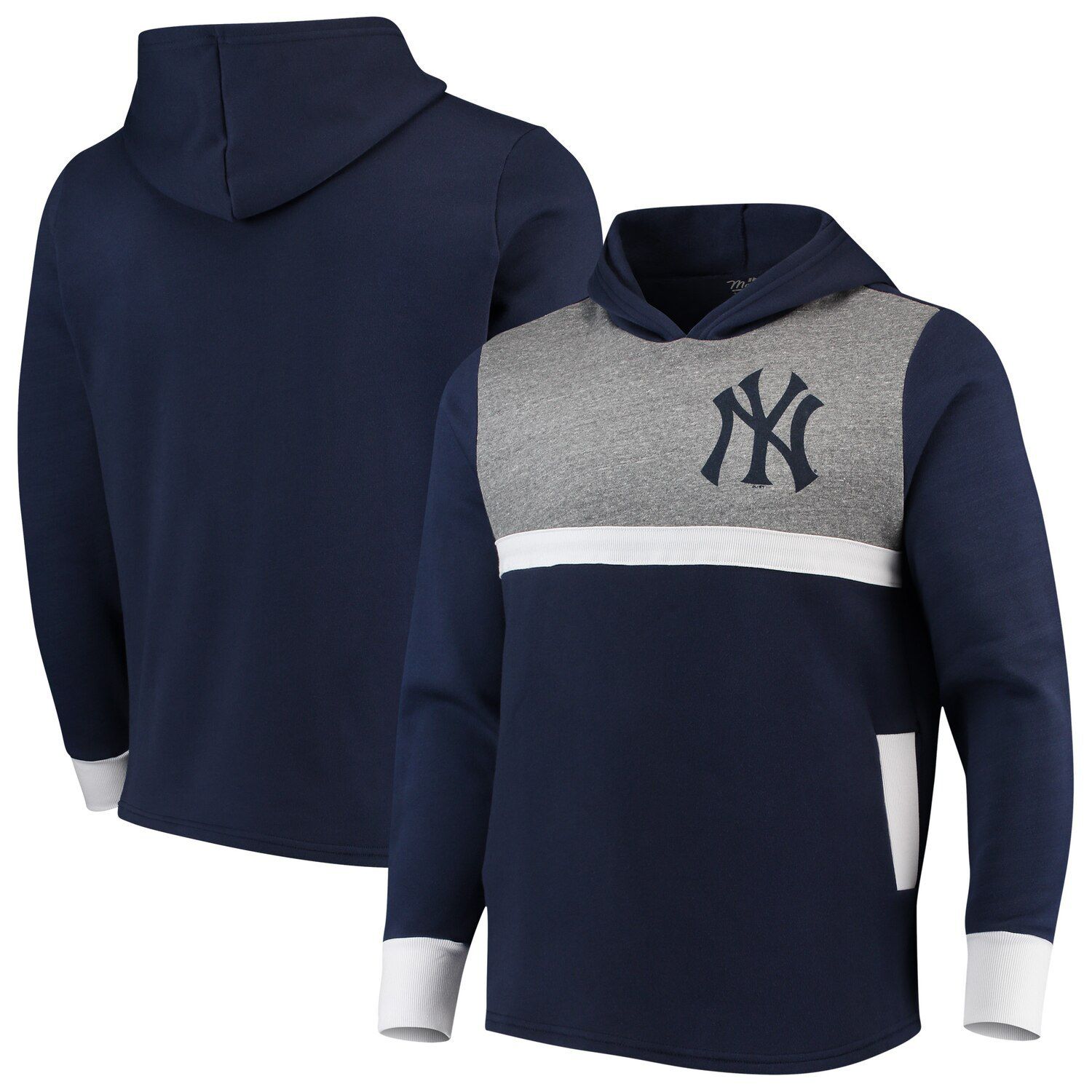 yankees majestic pullover