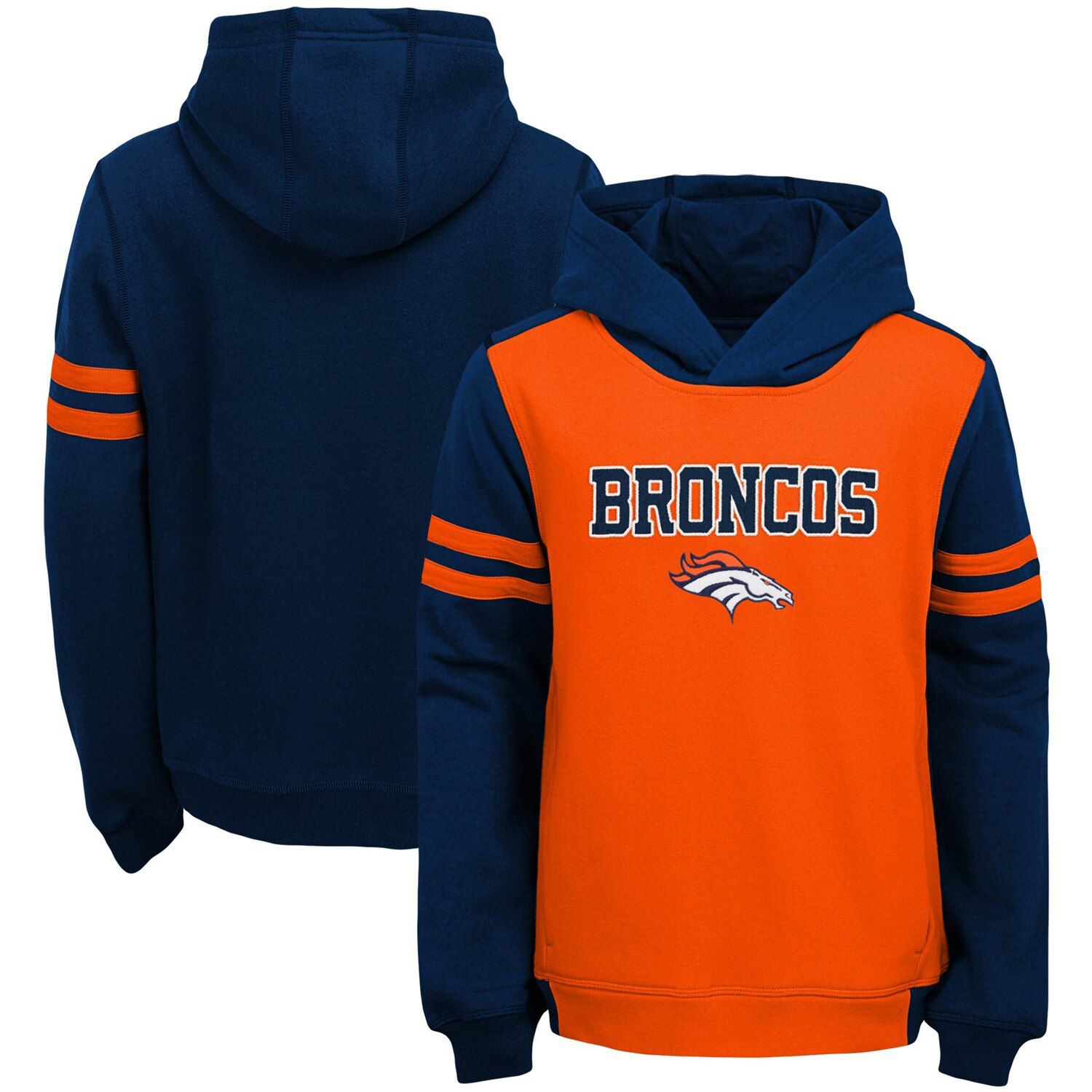 denver broncos throwback hoodie