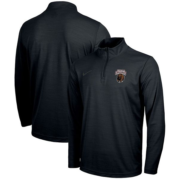 Montana Grizzlies Nike Intensity Performance Quarter Zip Pullover Jacket Black