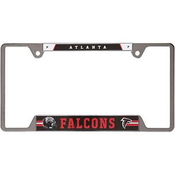 WinCraft Atlanta Falcons Primary Logo Metal License Plate Frame