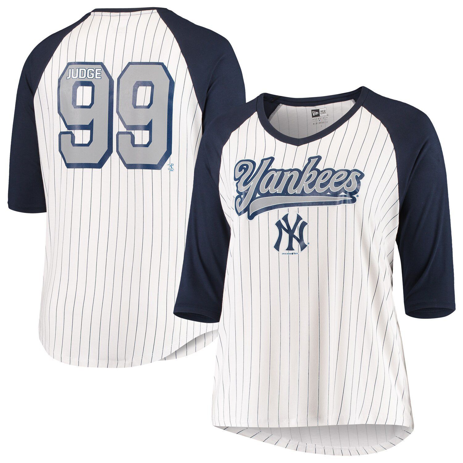 yankees pinstripe t shirt