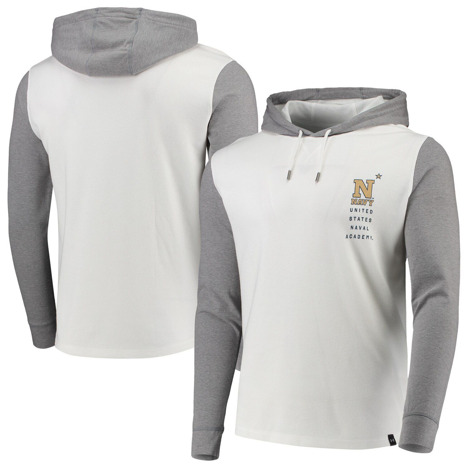 mens white under armour hoodie