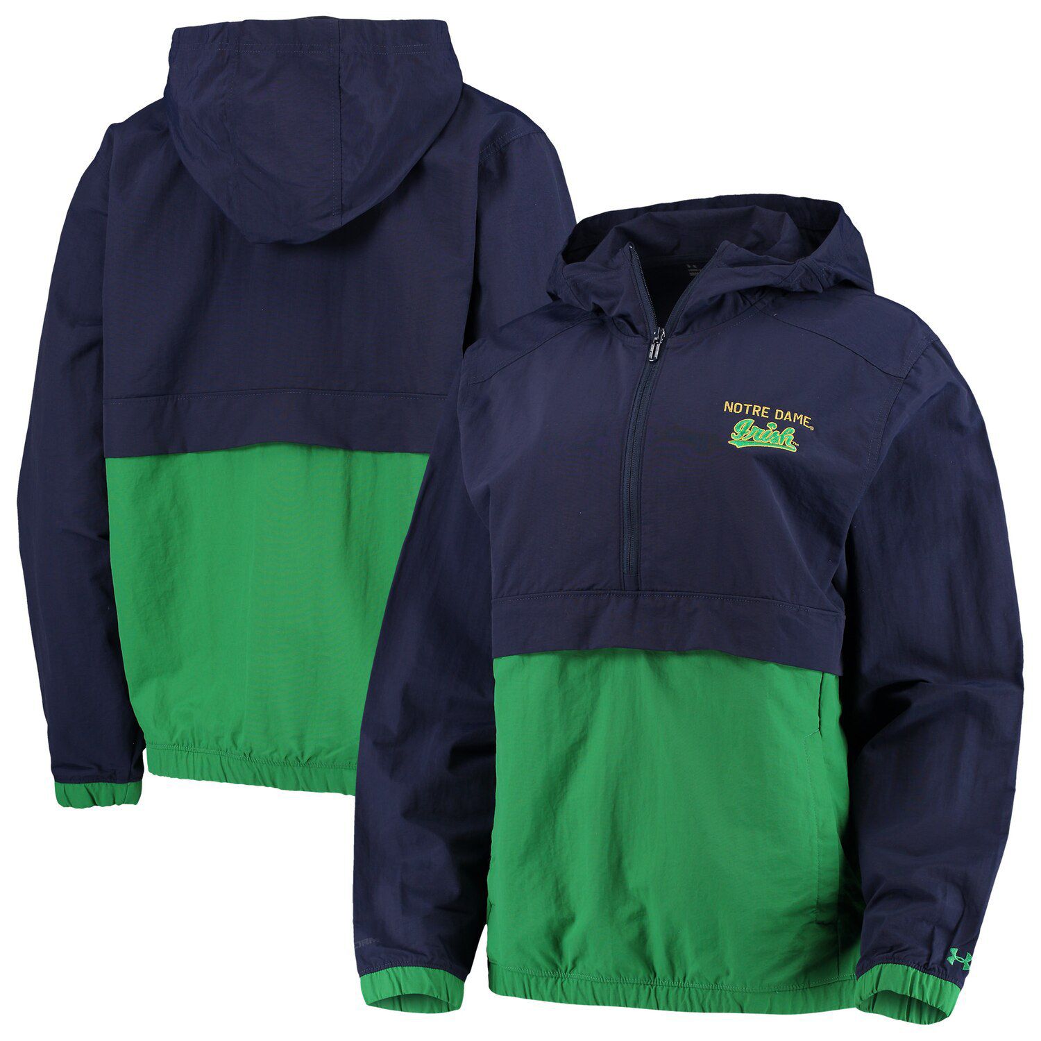 notre dame zip up jacket