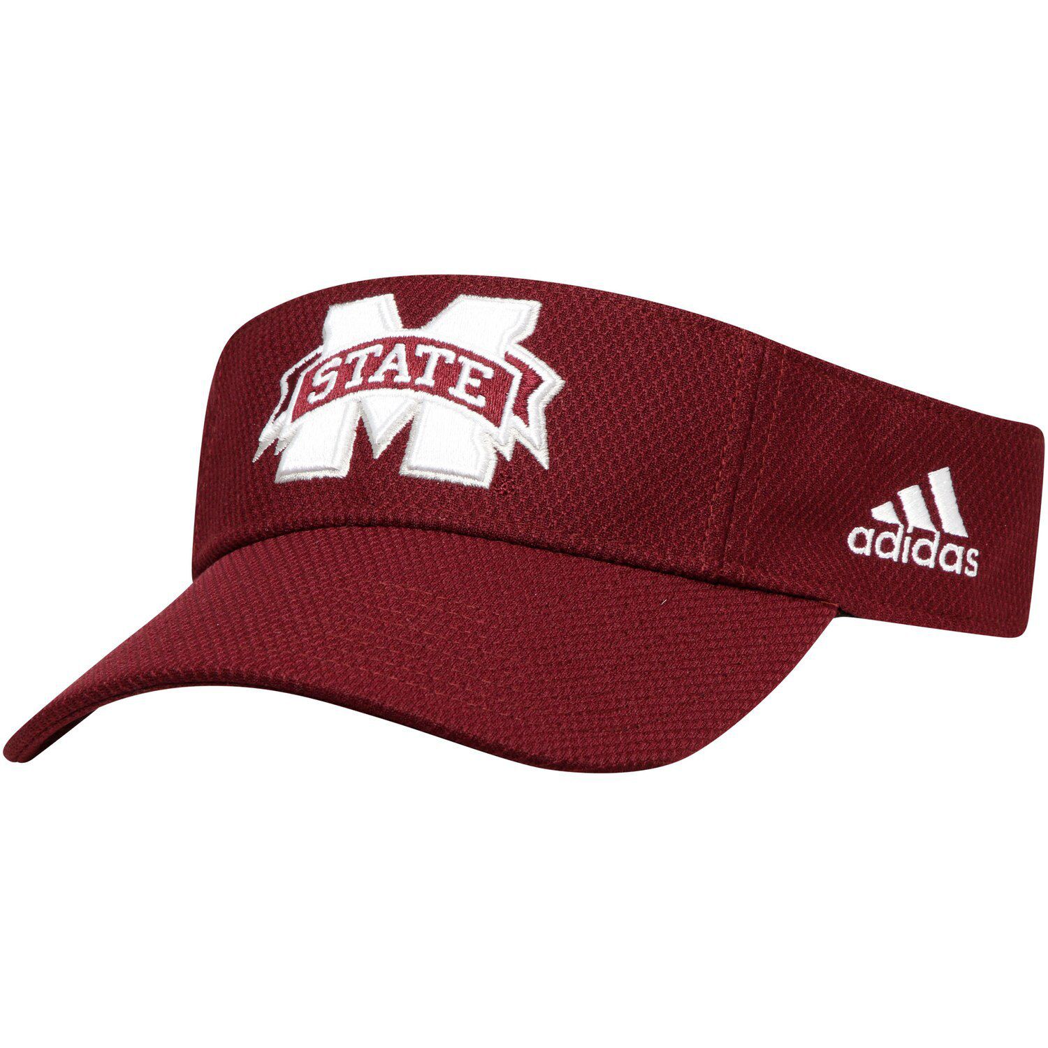 mississippi state adidas fitted baseball hat