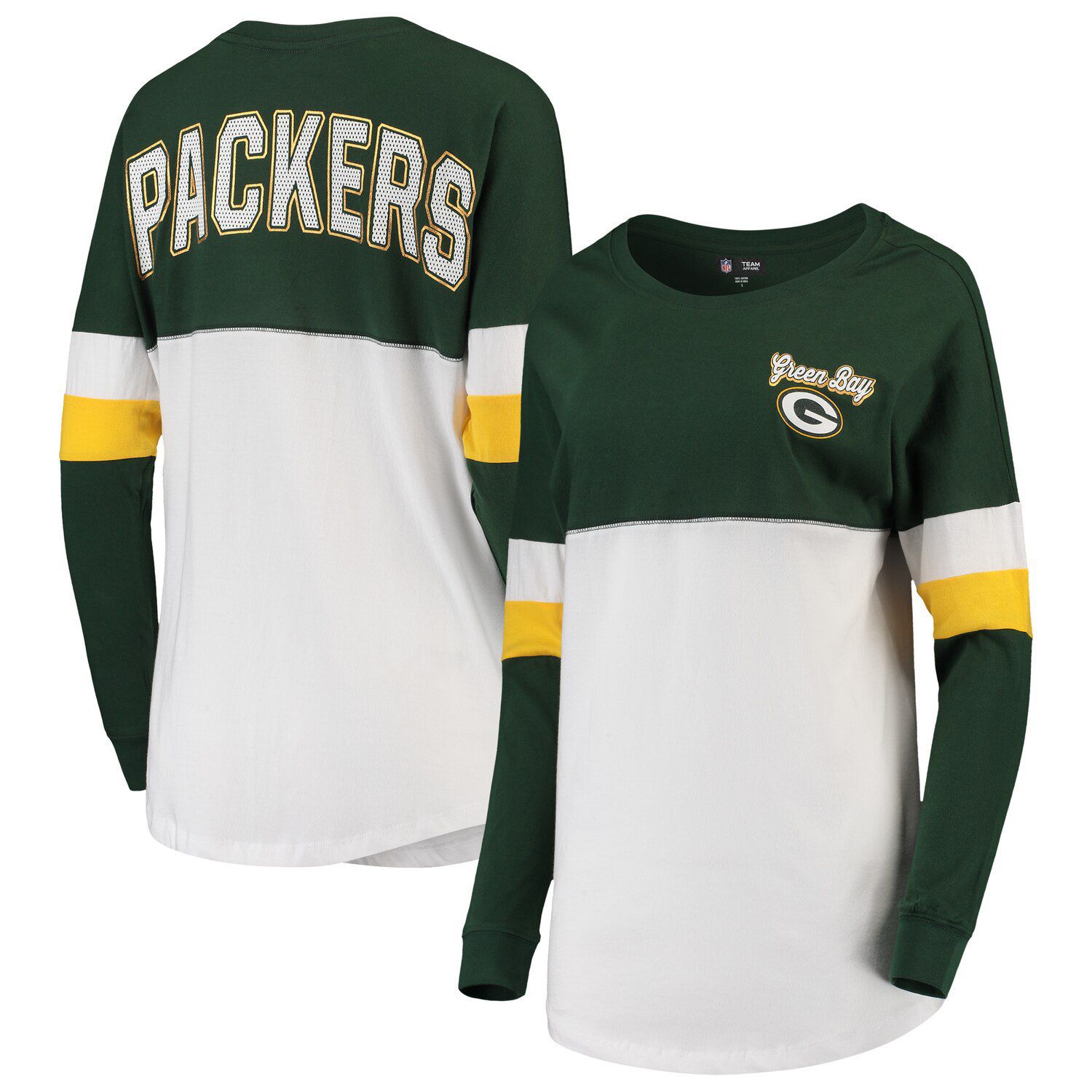 green bay packers t shirts for women