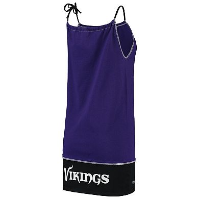 Women's Refried Apparel Purple Minnesota Vikings Sustainable Vintage Tank Dress