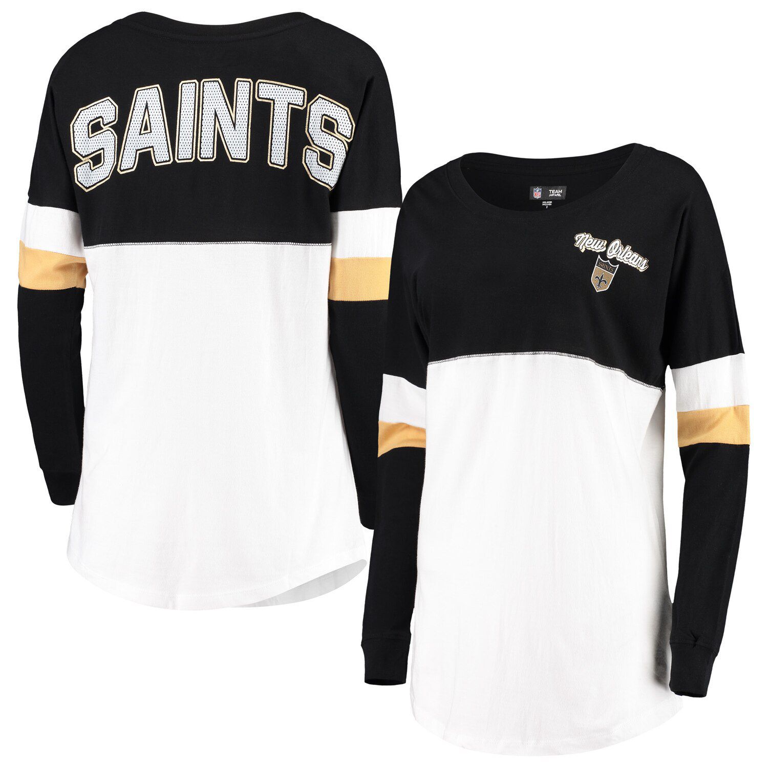 white saints shirt