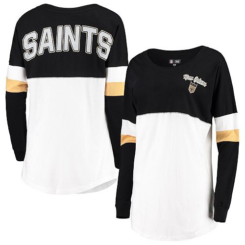 Women S New Era Black White New Orleans Saints Athletic Historic