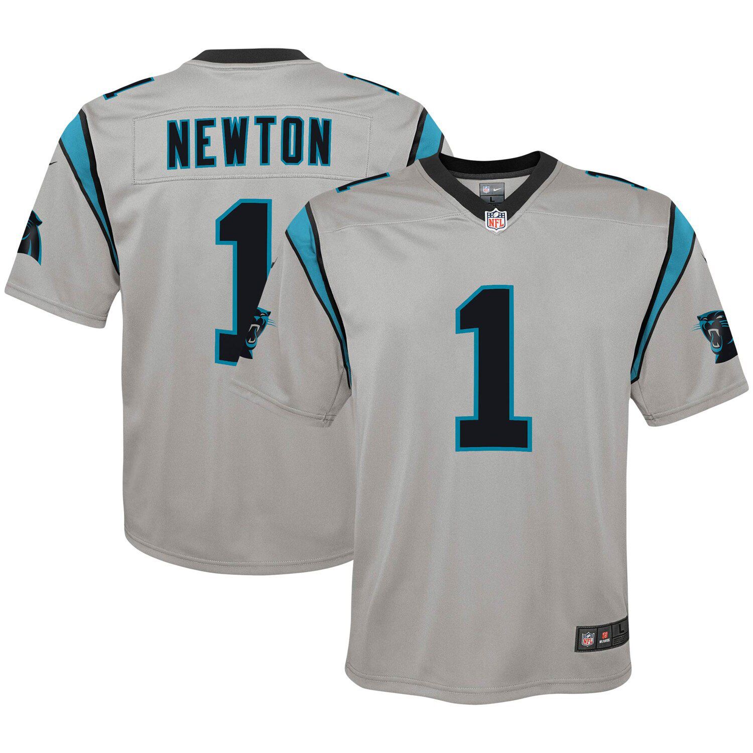 cam newton blue nike jersey