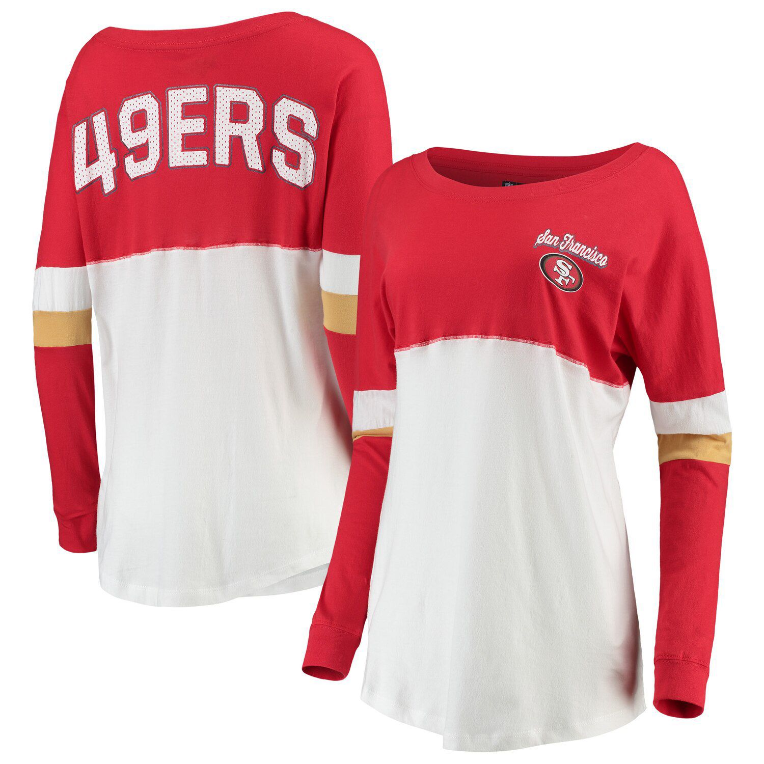 white 49ers shirt