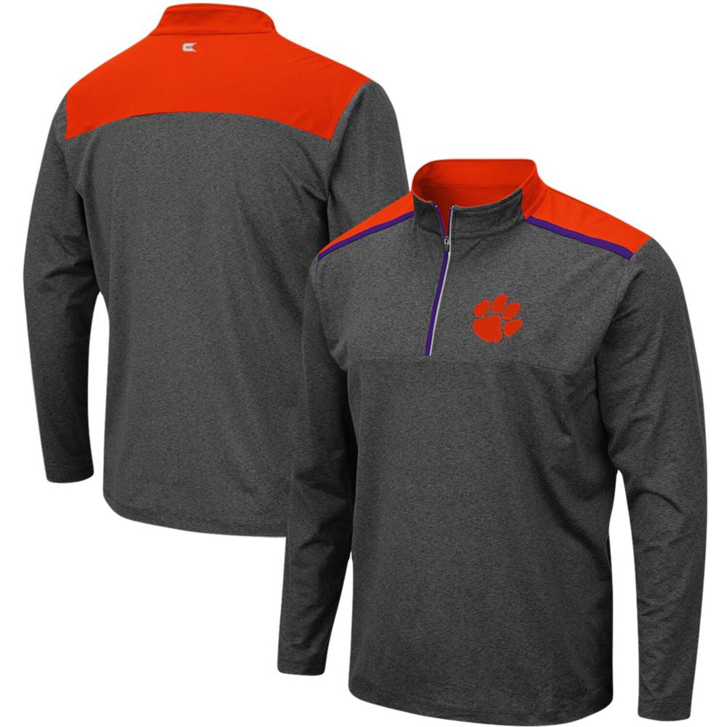 clemson men's quarter zip