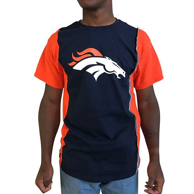 Men's Concepts Sport Navy/Orange Denver Broncos Meter Long Sleeve