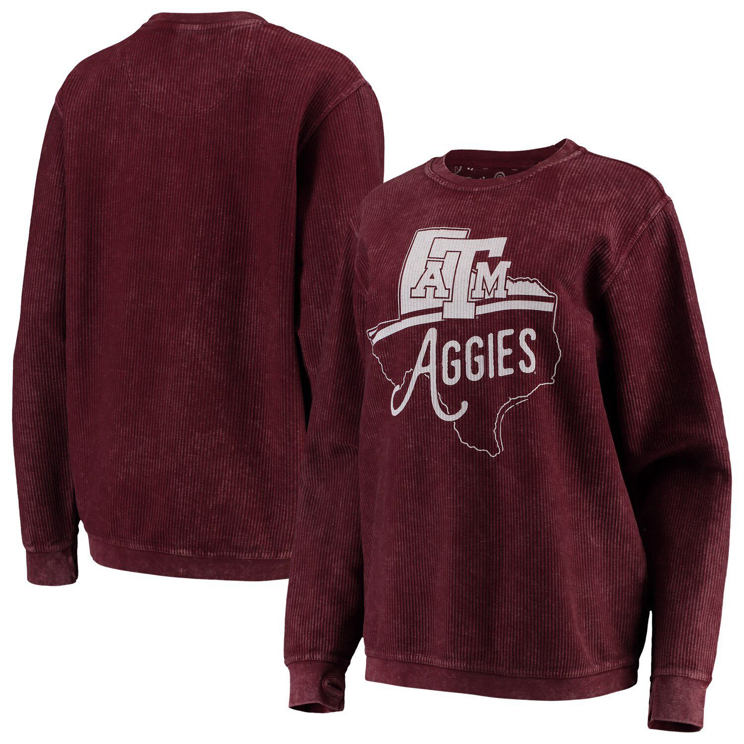 corduroy crewneck sweatshirt