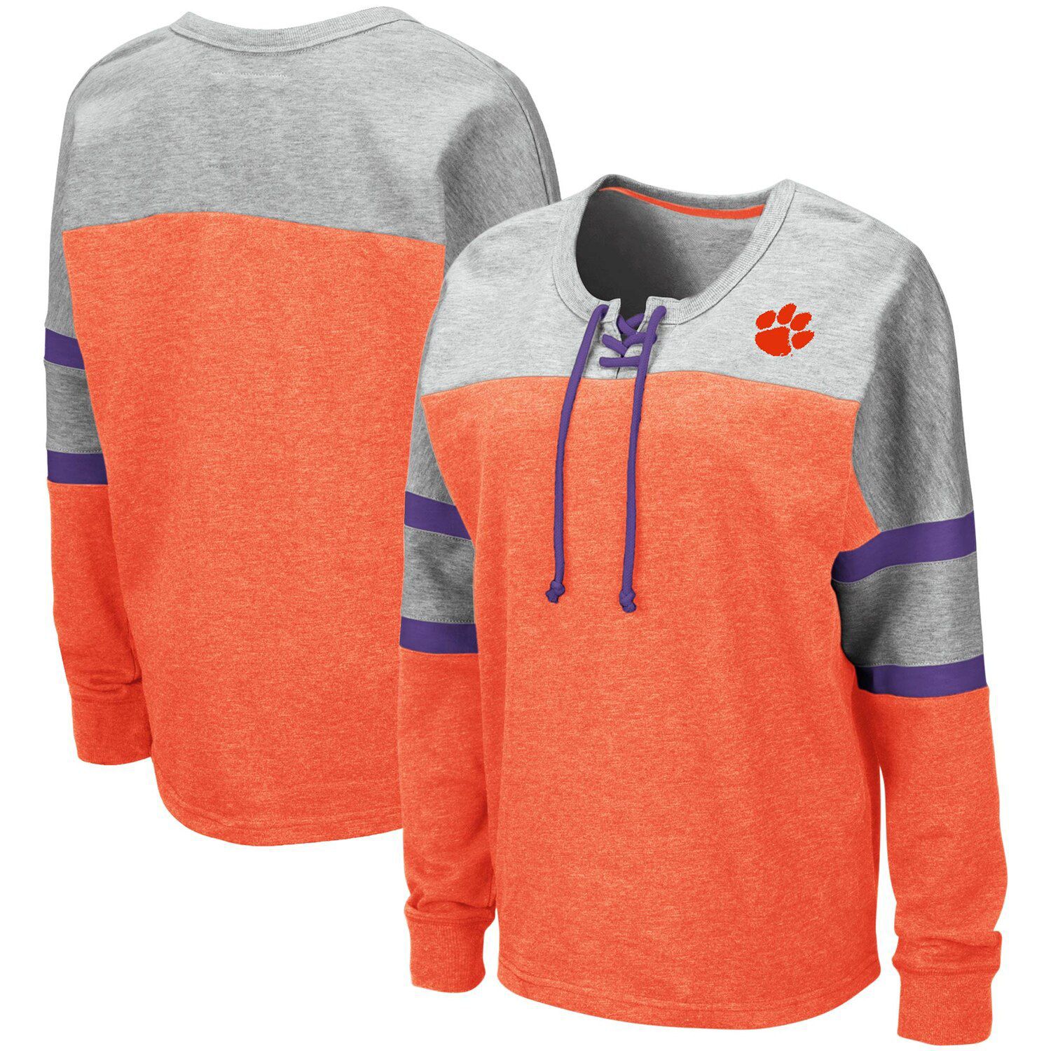 clemson pullover sweatshirt