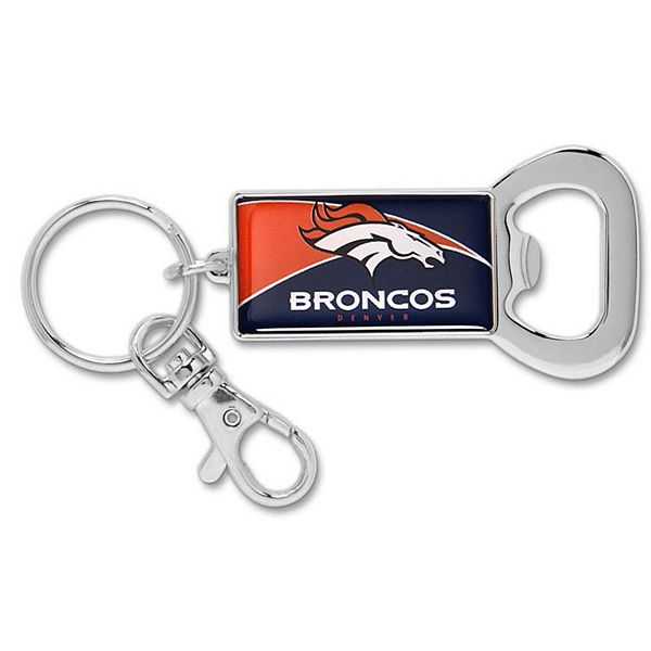 Denver Broncos Logo Keyring