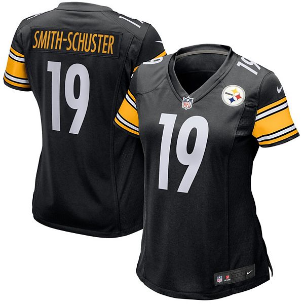 Women's Nike JuJu Smith-Schuster Black Pittsburgh Steelers Game Player  Jersey