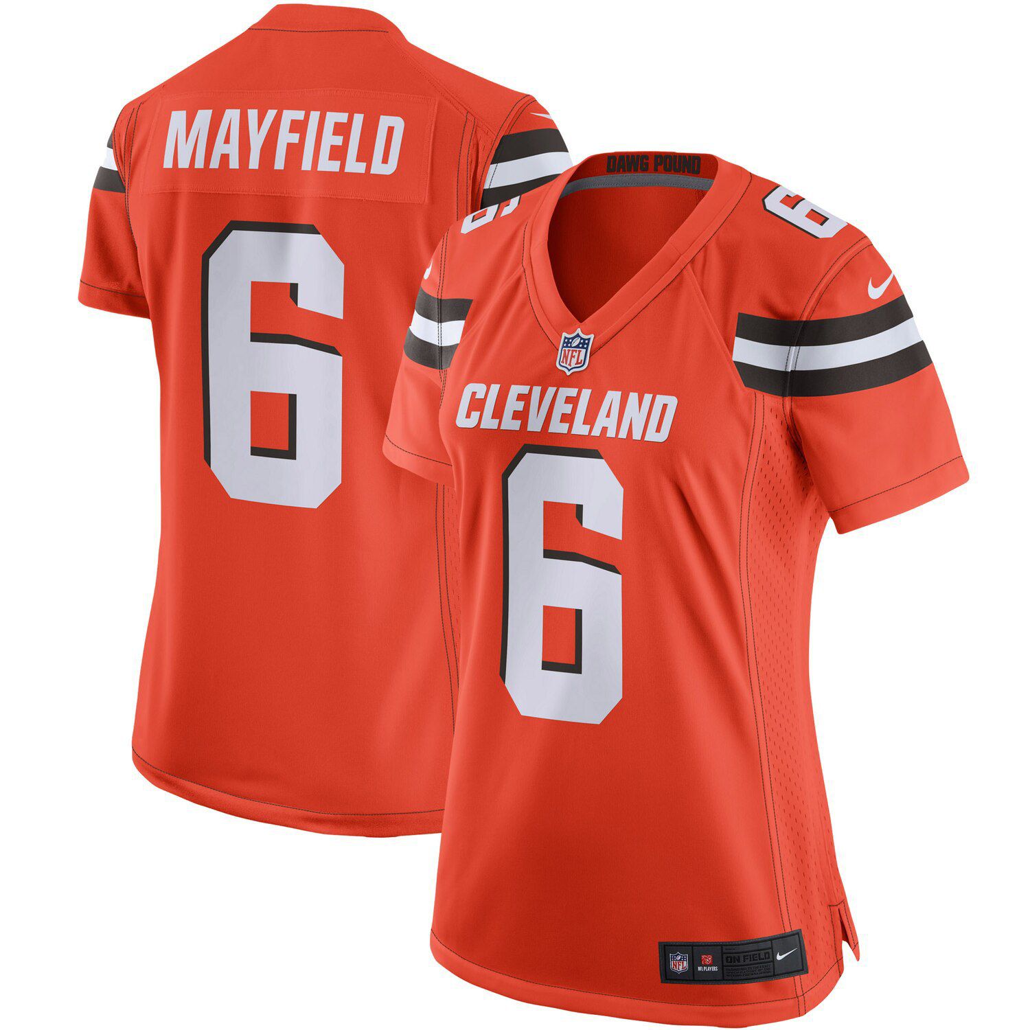cleveland browns orange jersey