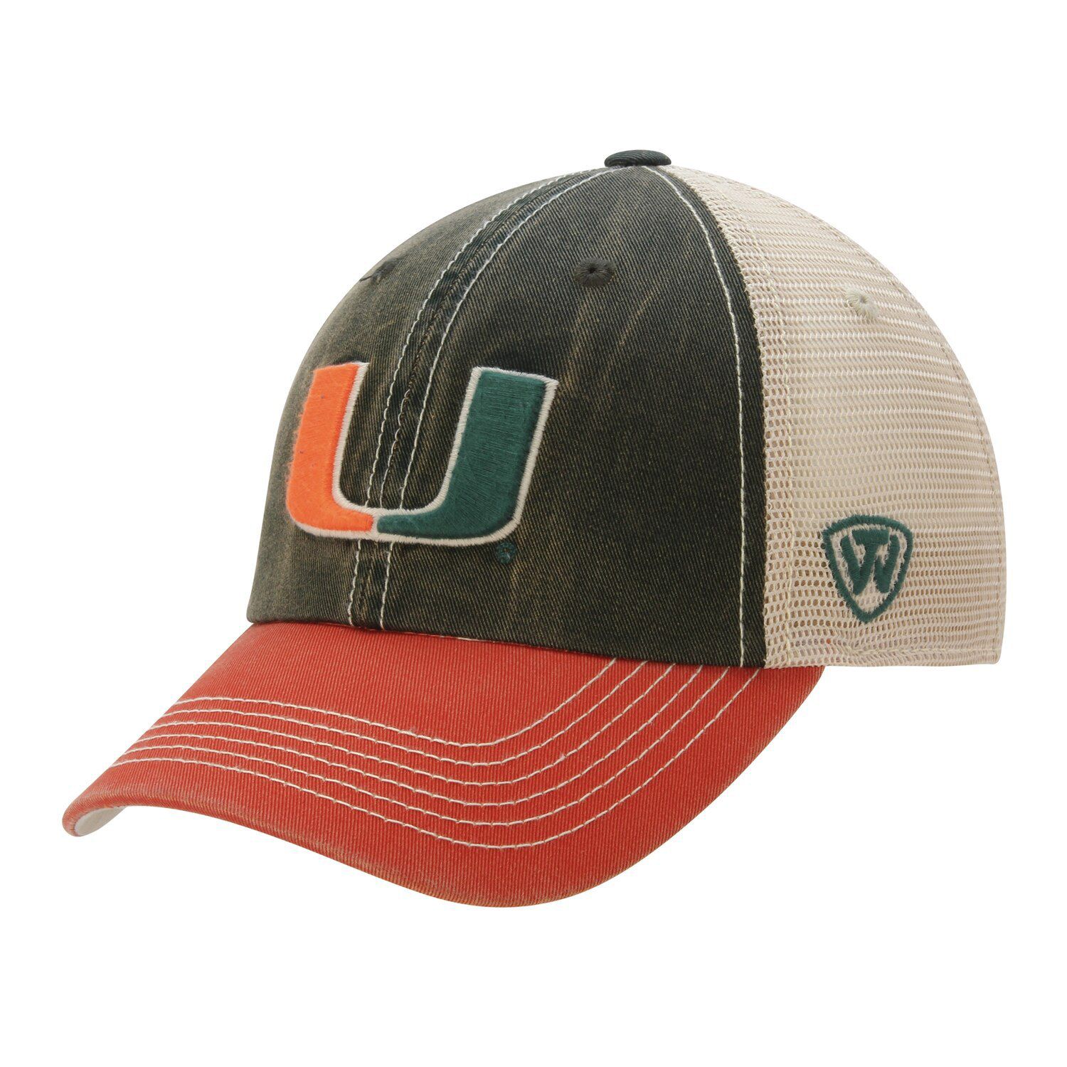 miami hurricanes trucker hat