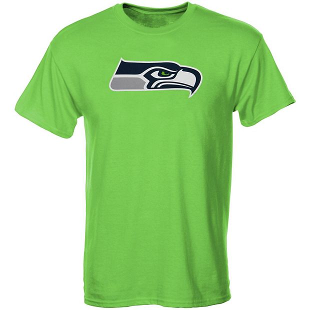 Seattle Seahawks Youth Primary Logo T-Shirt - Neon Green