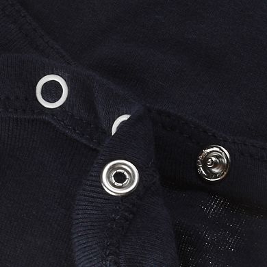 Infant Navy North Carolina Tar Heels Big Logo Bodysuit