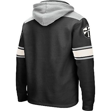 Men's Colosseum Black Providence Friars 2.0 Lace-Up Hoodie