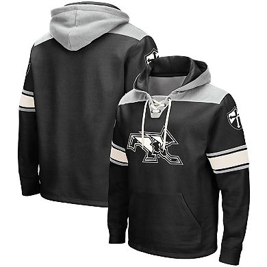 Men's Colosseum Black Providence Friars 2.0 Lace-Up Hoodie