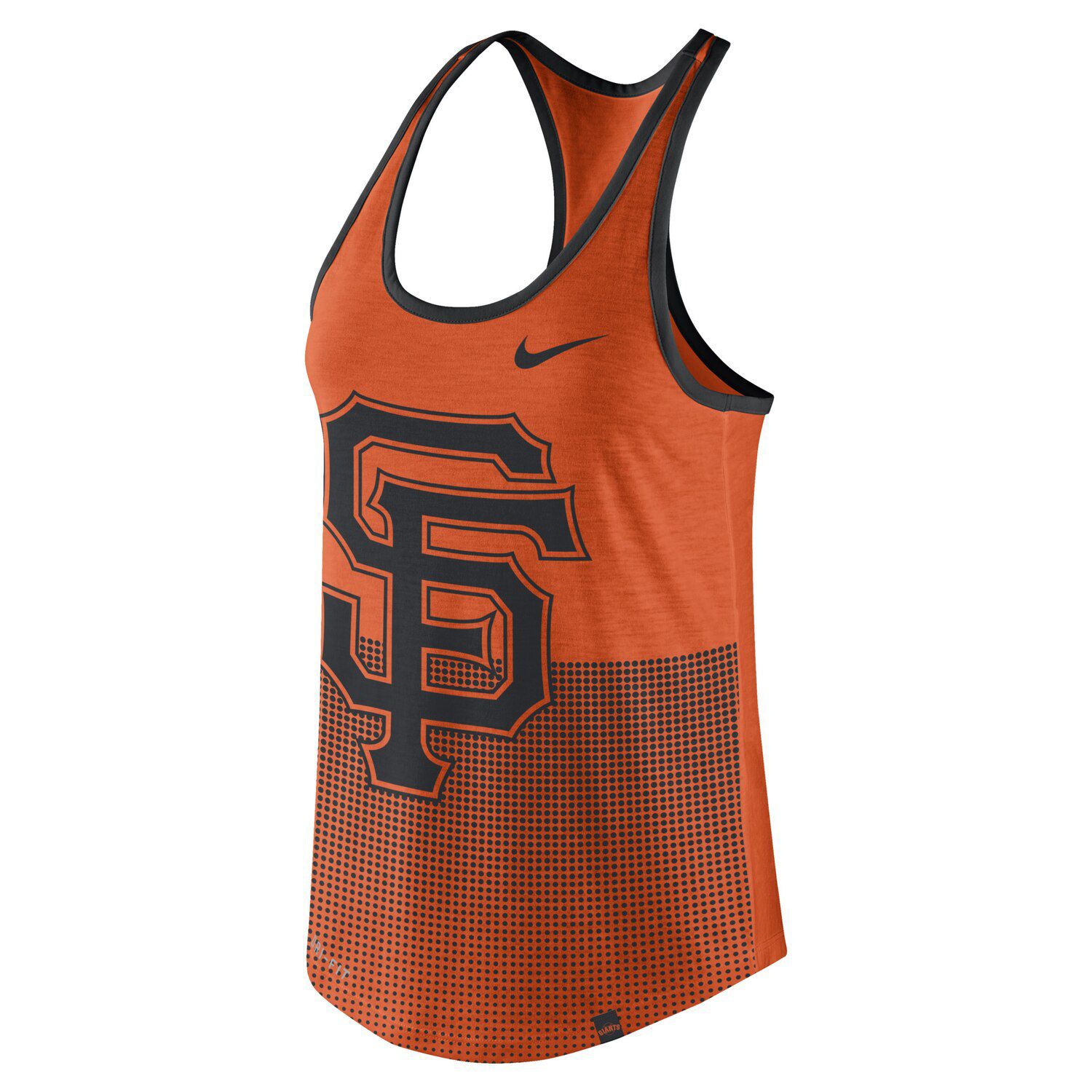 nike orange tank top womens