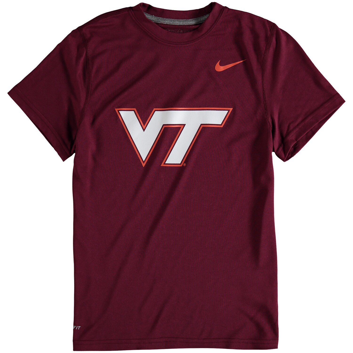 Youth Nike Maroon Virginia Tech Hokies 